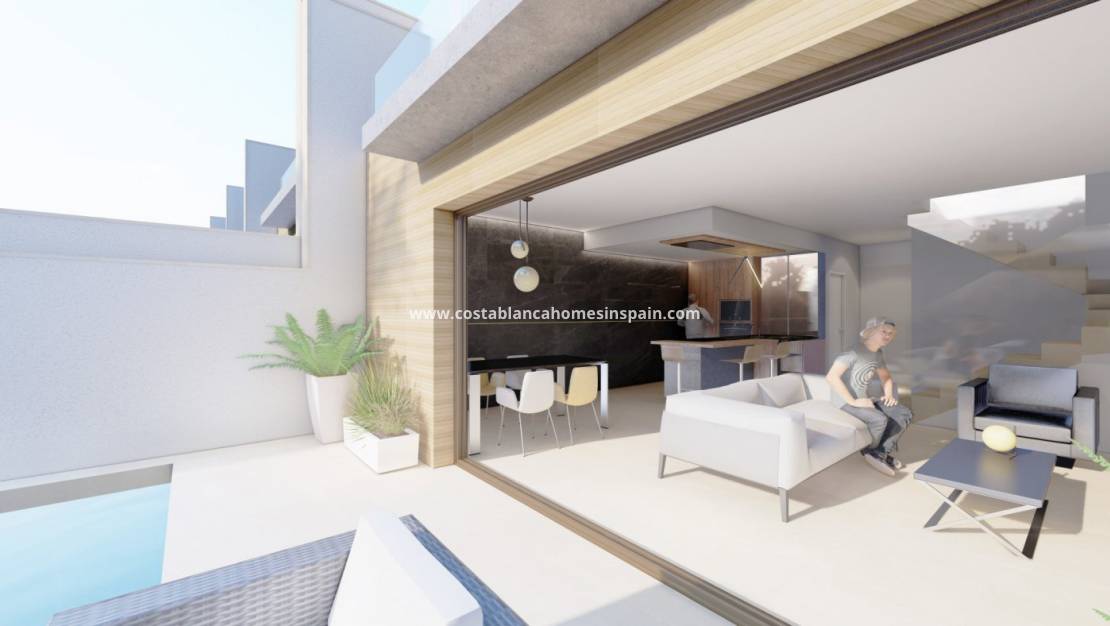 New Build - Terraced house - Algorfa - La finca golf