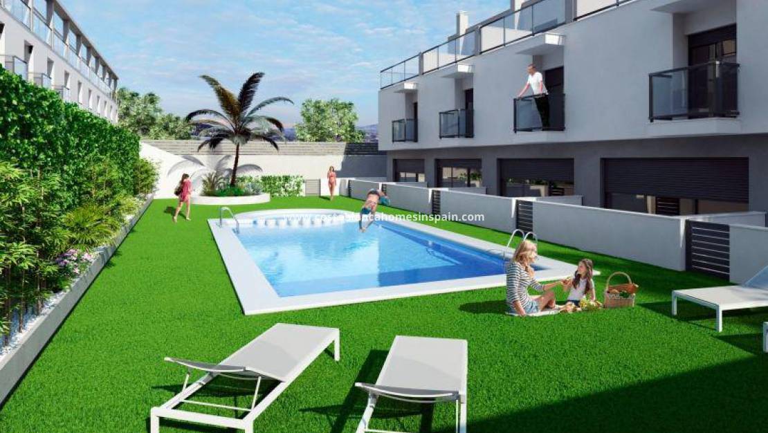 New Build - Terraced house - Santa Pola - Centro