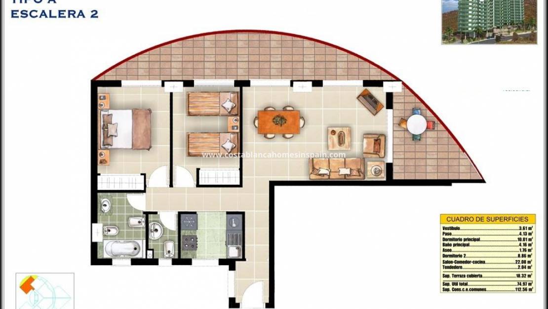 Nybygg - Apartment - Finestrat - CALA FINESTRAT
