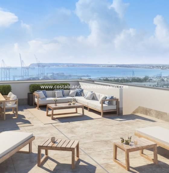 Apartment - Nybygg - Alicante - Benalua