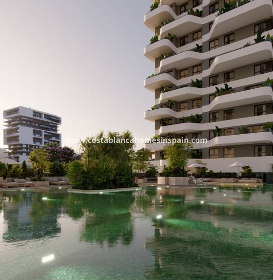 Apartment - Nýbygging - Calpe - El Saladar