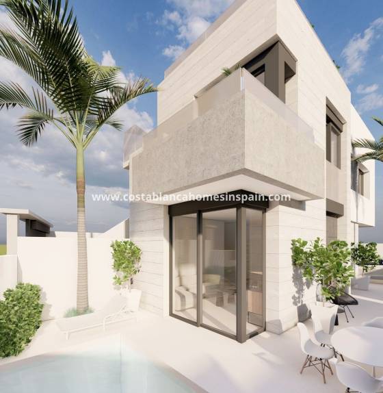 Bungalow - New Build - Pilar de la Horadada - pueblo