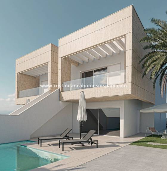 Bungalow - New Build - Santiago de la Ribera - Playa los castillicos