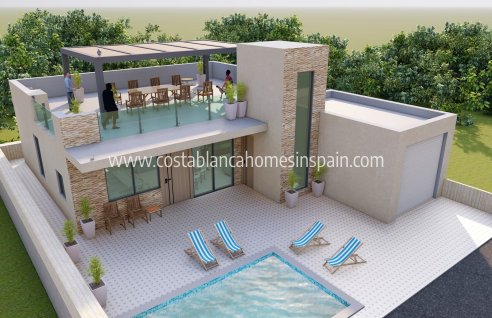 Detached Villa - New Build - Fuente Álamo - Fuente Alamo