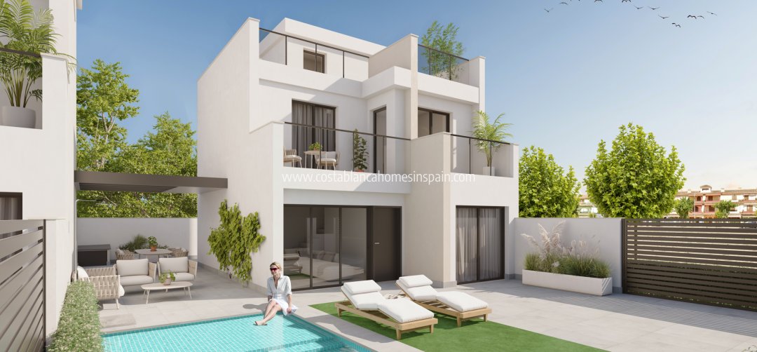 Detached Villa - New Build - Los Alcázares - Mar Menor - Los Alcázares