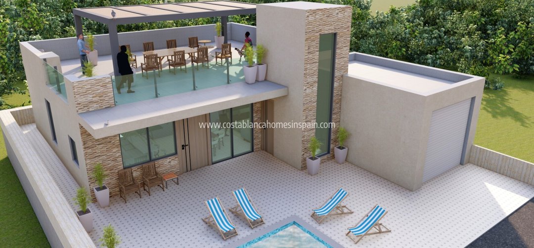 Detached Villa - Nouvelle construction - Fuente Álamo - Fuente Alamo