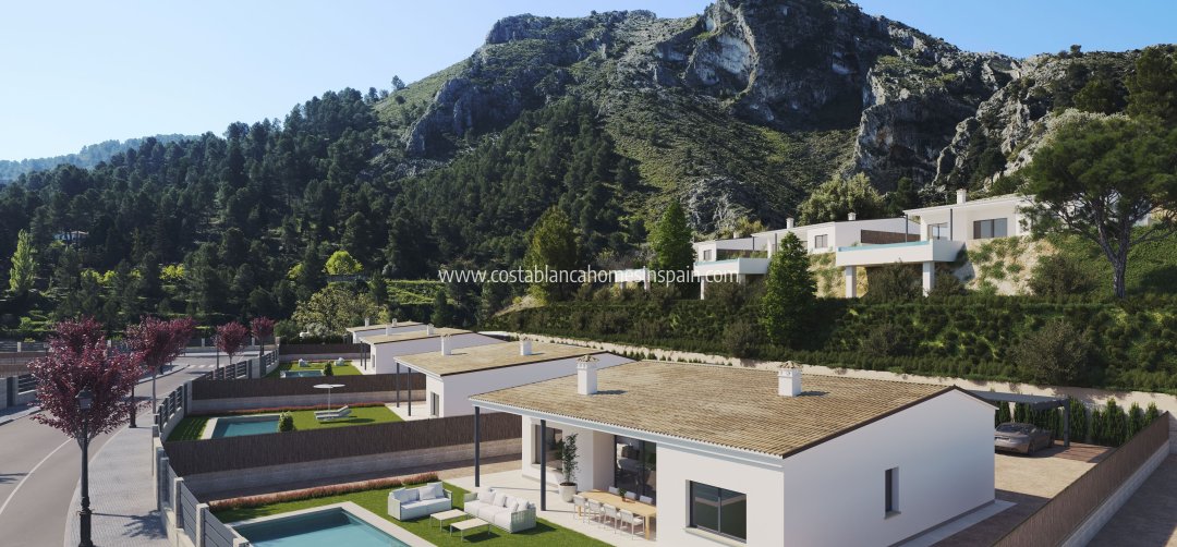 Detached Villa - Nybygg - Penàguila - Penàguila