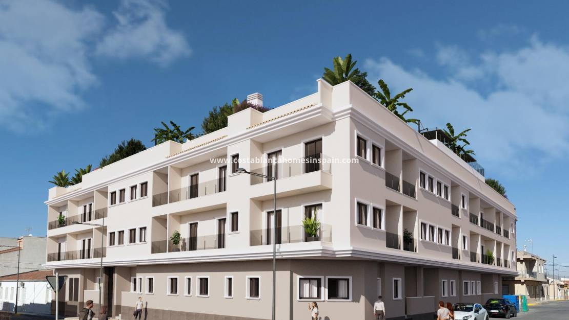 New Build - Apartment - Algorfa - Pueblo