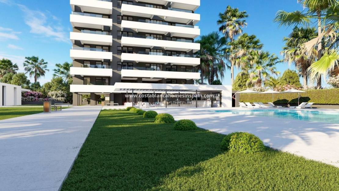 New Build - Apartment - Calpe - Playa arenal-bol