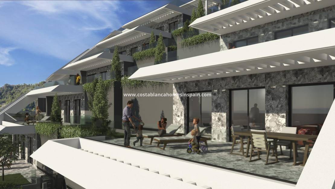 New Build - Apartment - Finestrat - Balcon de finestrat