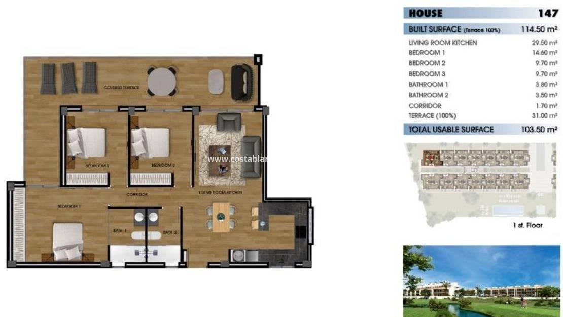 New Build - Apartment - Los Alcázares - La Serena Golf