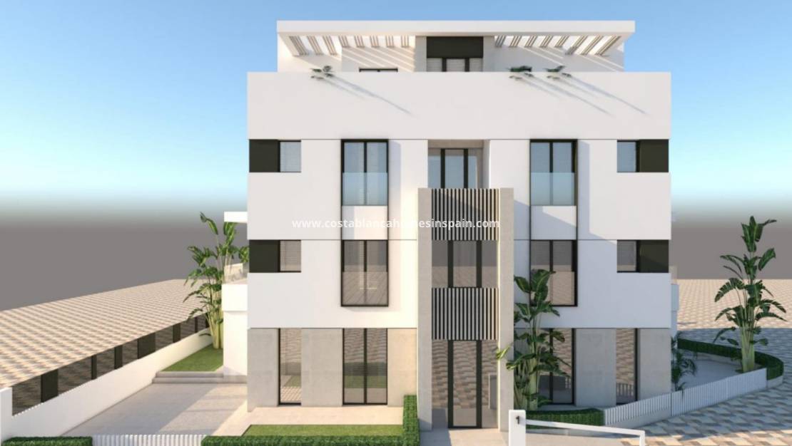 New Build - Apartment - Los Alcázares - Santa Rosalía