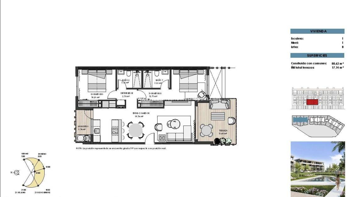 New Build - Apartment - Torre Pacheco - Santa Rosalia Lake And Life Resort