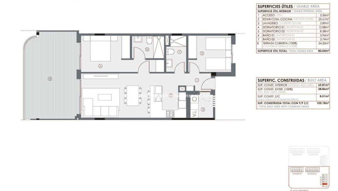 New Build - Apartment - Torrevieja - La Hoya