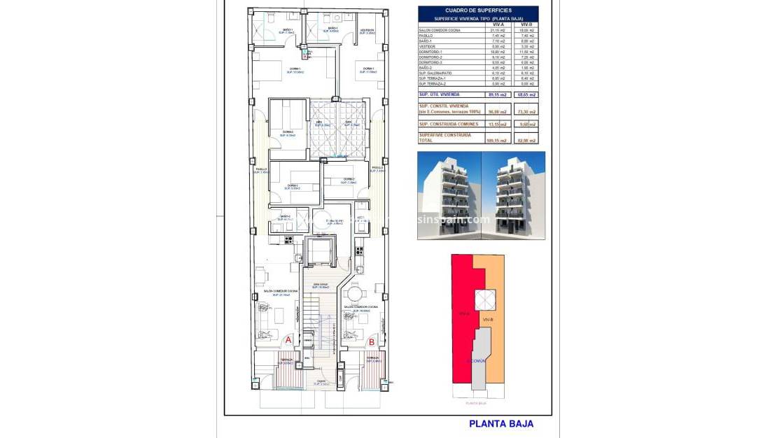 New Build - Apartment - Torrevieja - Playa del Cura