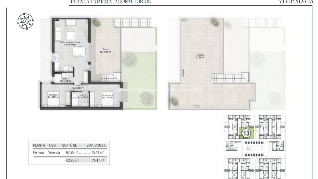New Build - Bungalow - Alhama de Murcia - Condado de Alhama