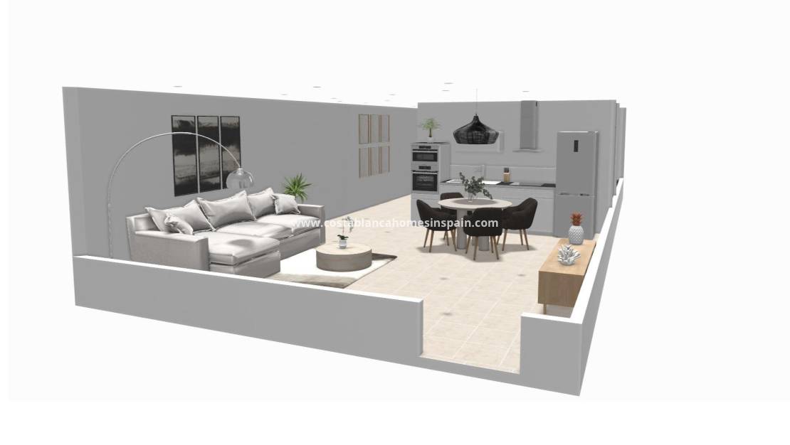 New Build - Bungalow - Hondon de las Nieves - La Canalosa