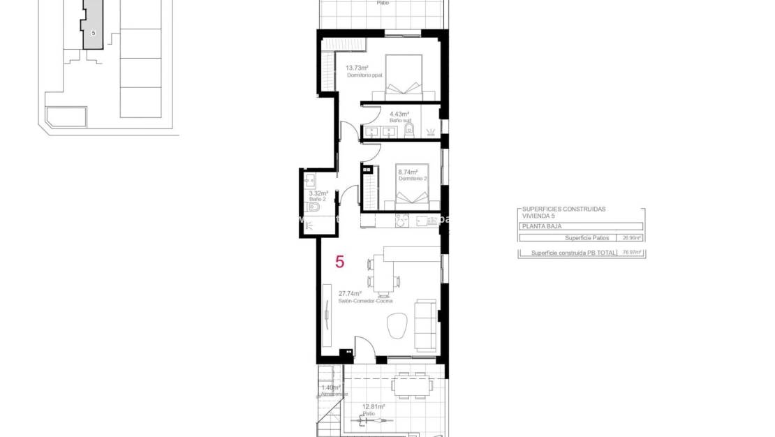 New Build - Bungalow - Pilar de la Horadada - pueblo