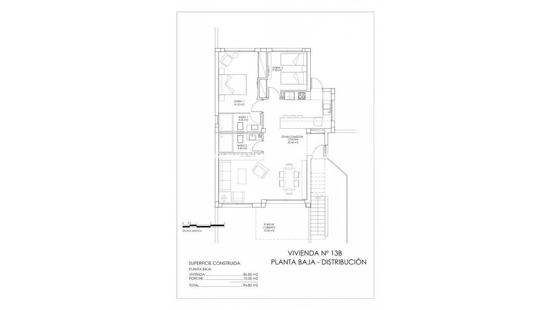 New Build - Bungalow - San Miguel de Salinas - VistaBella Golf