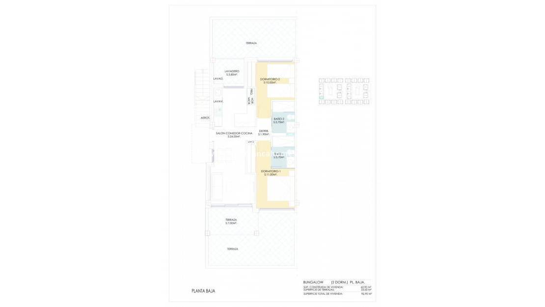 New Build - Bungalow - Torrevieja - Los Balcones