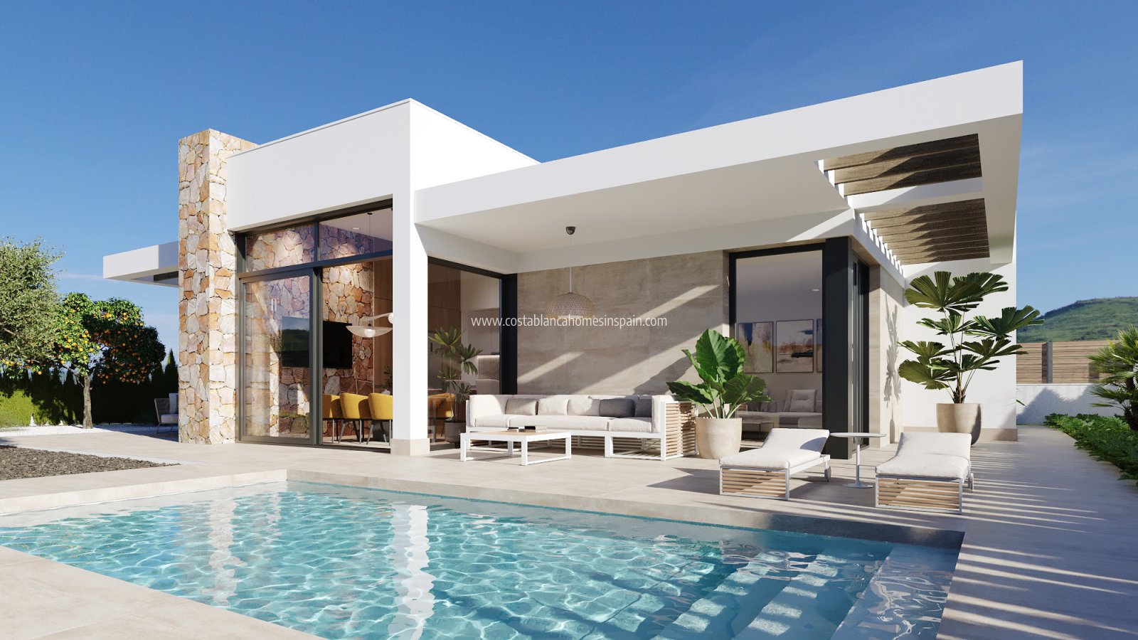 New Build - Detached Villa - Fuente Álamo - Fuente Alamo