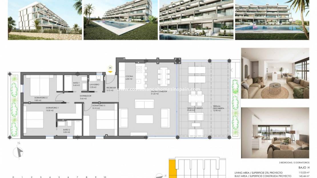 New Build - Ground Floor - Cartagena - Mar de Cristal
