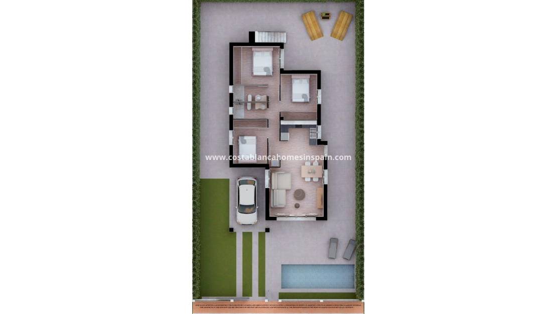 New Build -  - Los Alcázares - Serena Golf