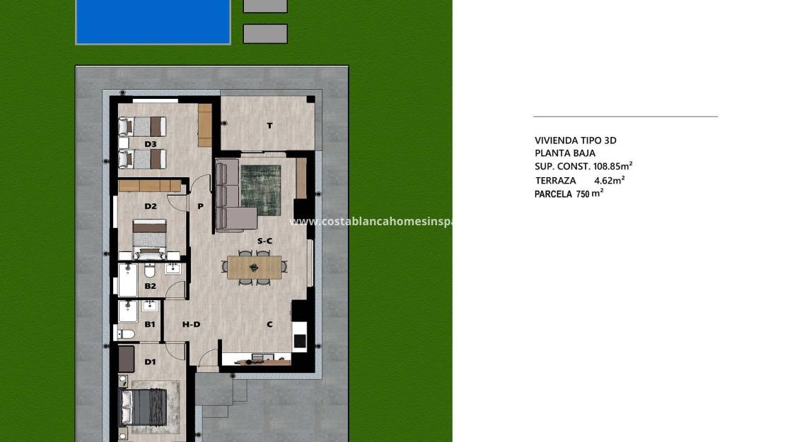 New Build -  - Moratalla - Campo de San Juan