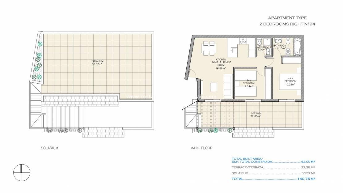 New Build - Penthouse - Águilas - Collados