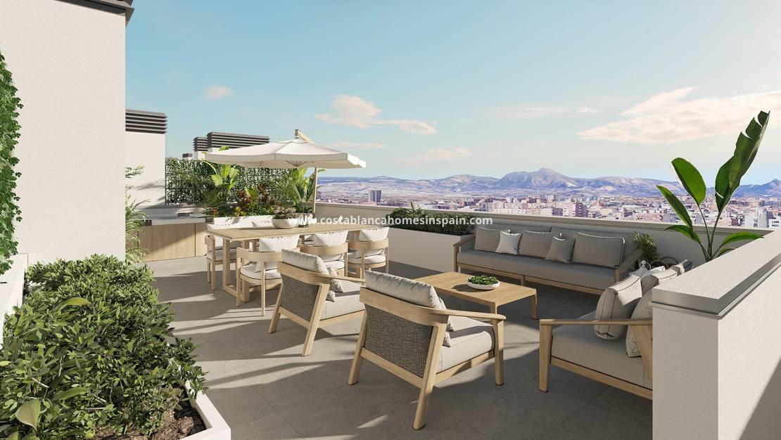 New Build - Penthouse - Alicante - Pau Ii