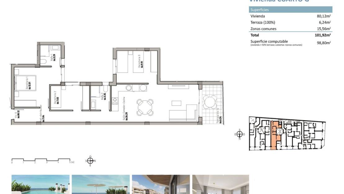 New Build - Penthouse - Guardamar del Segura - Pueblo