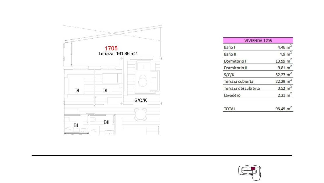 New Build - Penthouse - San Miguel de Salinas - Pueblo