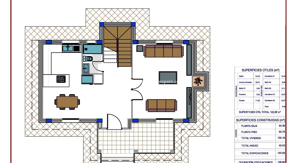 New Build -  - Pinoso - Camino Del Prado