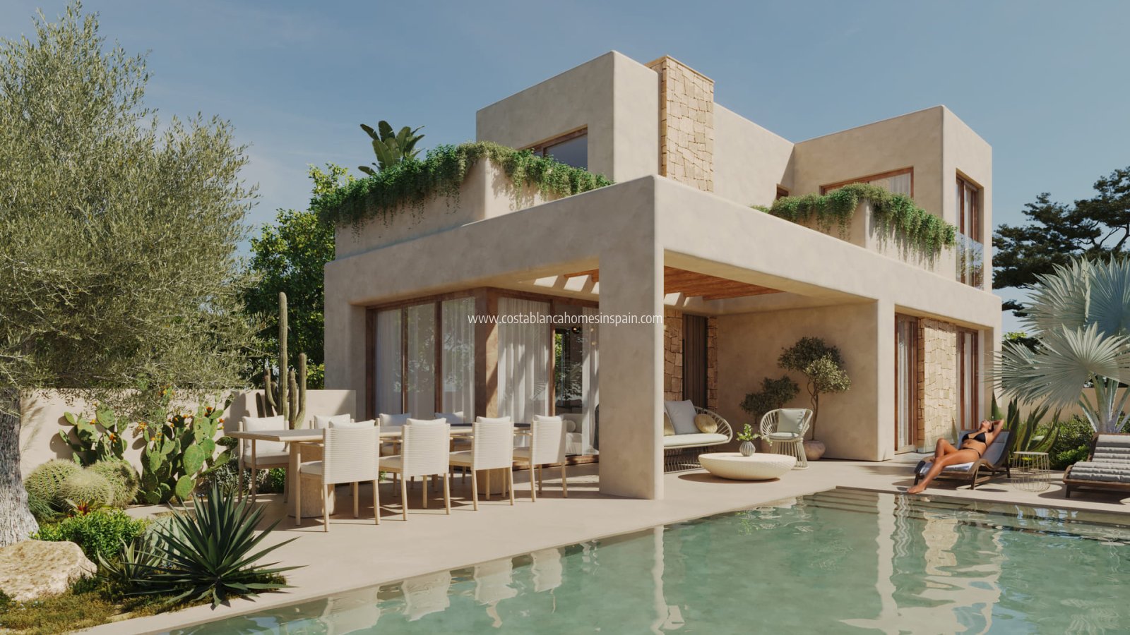 New Build - Semi - Detached Villa - Finestrat