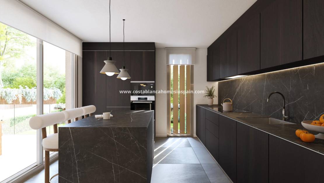 New Build - Semi - Detached Villa - Godella - Campolivar