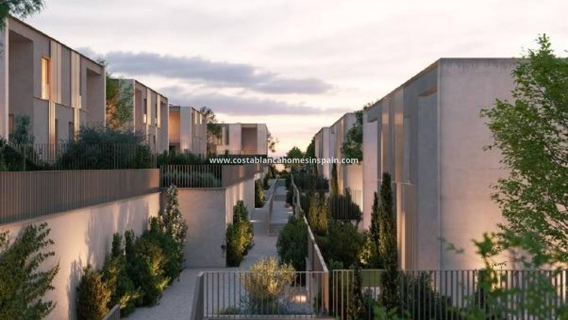 New Build - Semi - Detached Villa - Godella - Campolivar