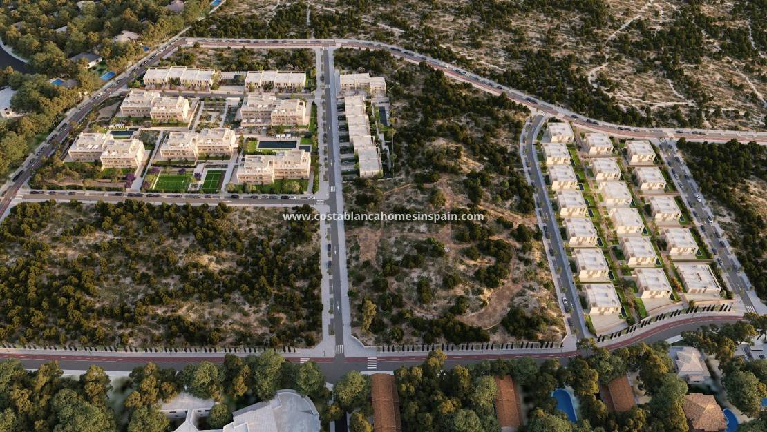 New Build - Semi - Detached Villa - Godella - Campolivar