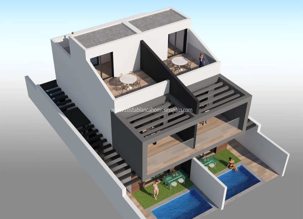New Build - Semi - Detached Villa - San Javier