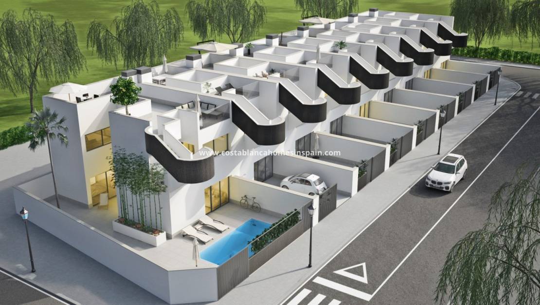 New Build - Terraced house - San Pedro del Pinatar - Polideportivo