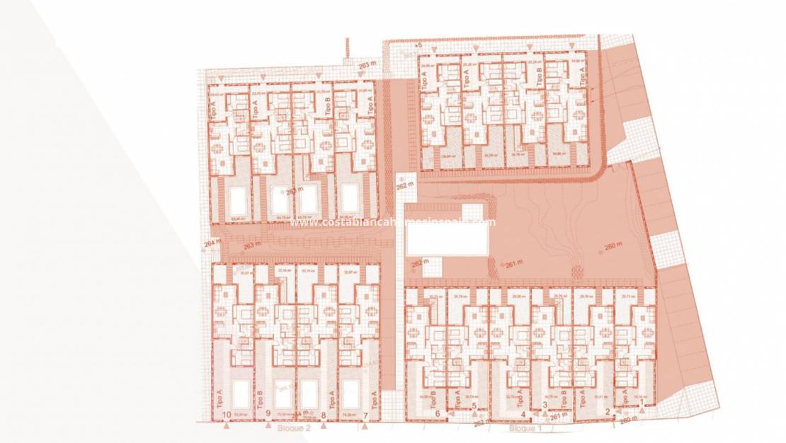 New Build - Town house - BAÑOS Y MENDIGO - Altaona golf and country village