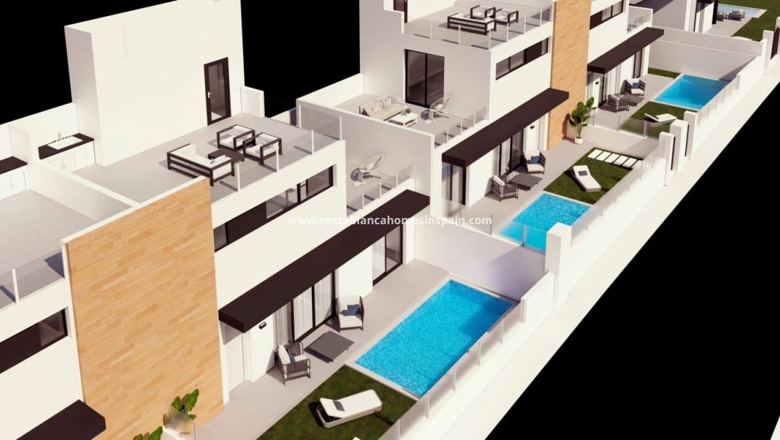 New Build - Town house - Orihuela Costa - Las Filipinas