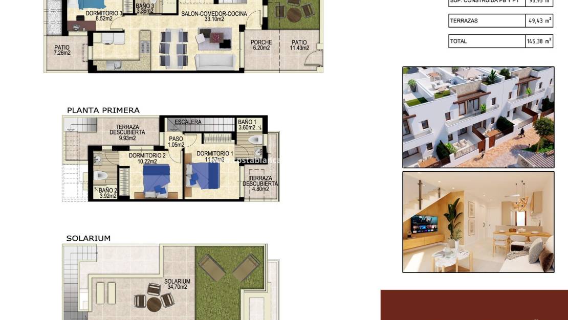 New Build - Townhouse - Orihuela - Vistabella Golf