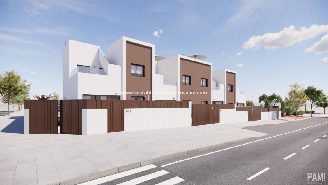 New Build - Townhouse - Pilar de la Horadada - Barrio los Segundas