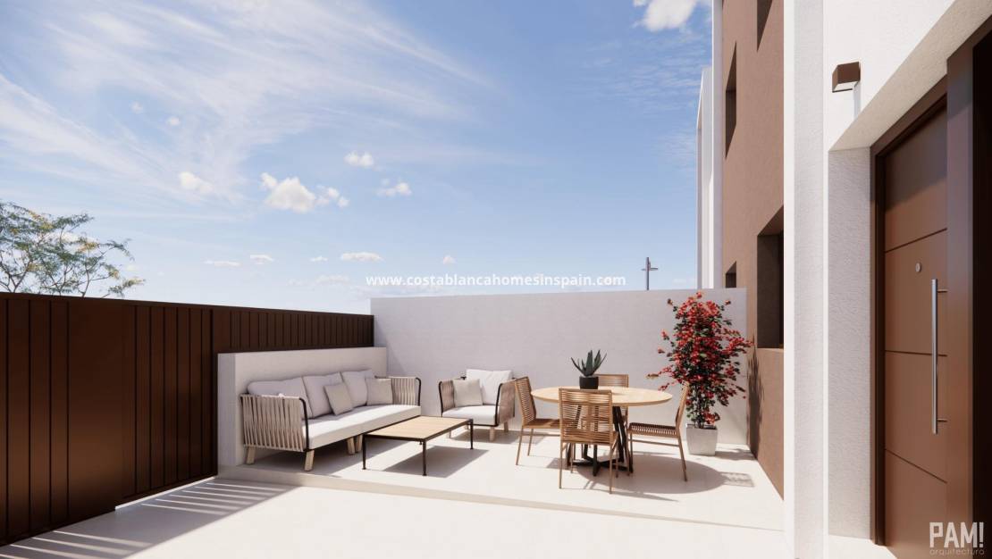 New Build - Townhouse - Pilar de la Horadada - Barrio los Segundas