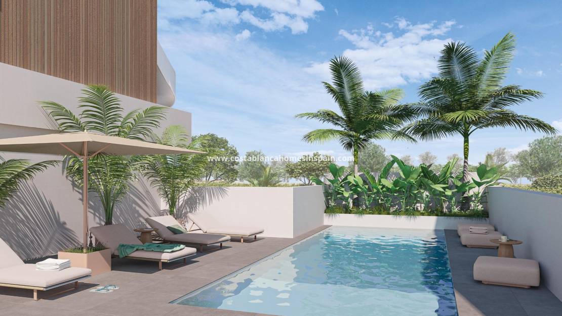 New Build - Townhouse - Pilar de la Horadada - pueblo