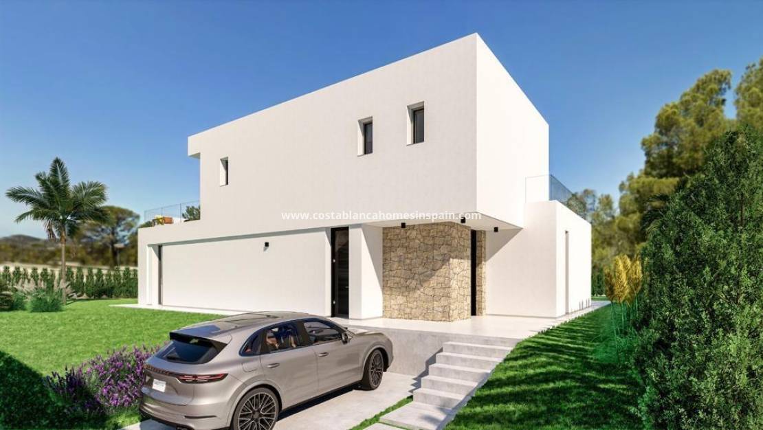 New Build - Villa - Finestrat - Balcon sierra cortina