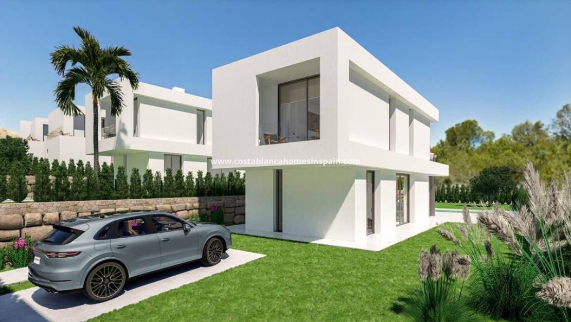 New Build - Villa - Finestrat - Balcon sierra cortina