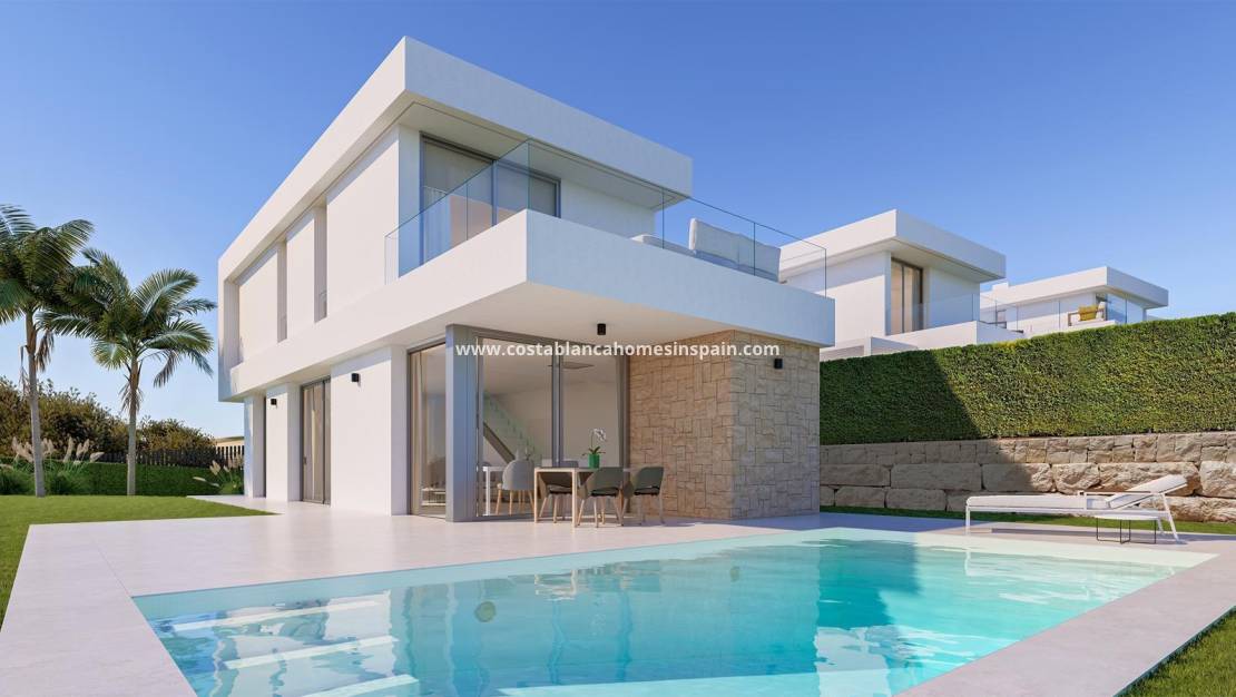 New Build - Villa - Finestrat - Balcon sierra cortina