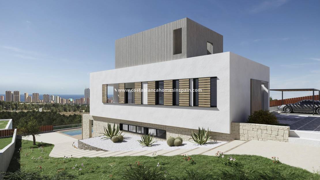 New Build - Villa - Finestrat - Campana garden