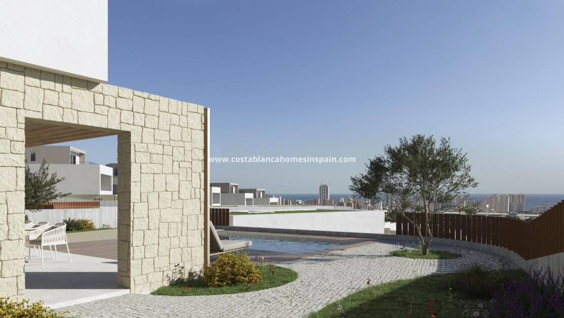 New Build - Villa - Finestrat - Campana garden